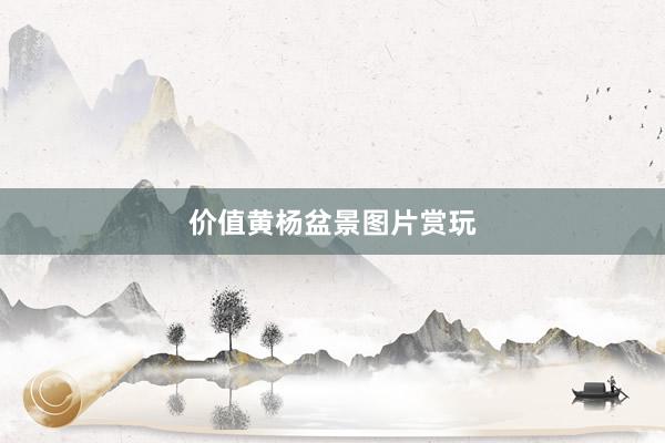 价值黄杨盆景图片赏玩